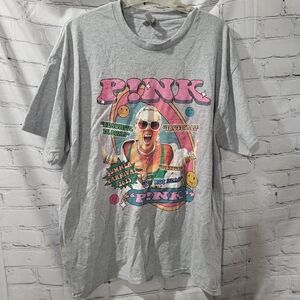 Pink  Band Tee Summer Carnival Tour 2023 XL